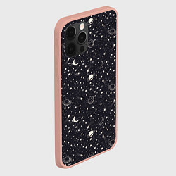 Чехол для iPhone 12 Pro Космос, цвет: 3D-светло-розовый — фото 2