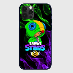 Чехол iPhone 12 Pro BRAWL STARS LEON