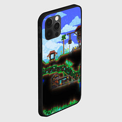 Чехол для iPhone 12 Pro TERRARIA EXCLUSIVE, цвет: 3D-черный — фото 2