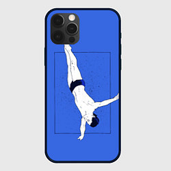 Чехол для iPhone 12 Pro Dive, цвет: 3D-черный