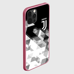 Чехол для iPhone 12 Pro JUVENTUS, цвет: 3D-малиновый — фото 2