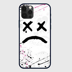 Чехол для iPhone 12 Pro LIL PEEP, цвет: 3D-черный