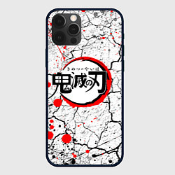 Чехол для iPhone 12 Pro KIMETSU NO YAIBA, цвет: 3D-черный