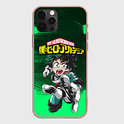 Чехол для iPhone 12 Pro MY HERO ACADEMIA, цвет: 3D-светло-розовый