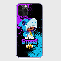 Чехол iPhone 12 Pro Brawl Stars Leon Shark