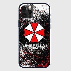 Чехол для iPhone 12 Pro UMBRELLA CORP, цвет: 3D-черный