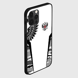 Чехол для iPhone 12 Pro Камуфляж Россия, цвет: 3D-черный — фото 2