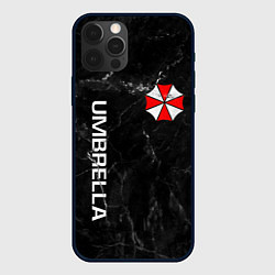 Чехол для iPhone 12 Pro UMBRELLA CORP, цвет: 3D-черный