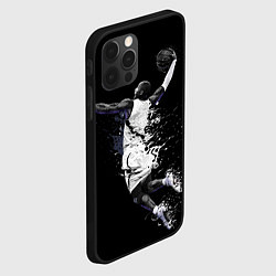 Чехол для iPhone 12 Pro KOBE BRYANT, цвет: 3D-черный — фото 2