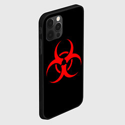 Чехол для iPhone 12 Pro Plague inc, цвет: 3D-черный — фото 2