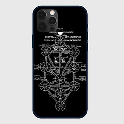 Чехол для iPhone 12 Pro EVa-updown, цвет: 3D-черный