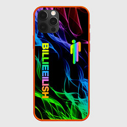 Чехол для iPhone 12 Pro BILLIE EILISH, цвет: 3D-красный