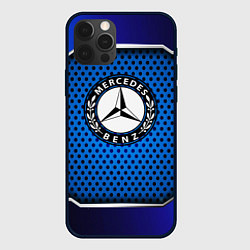 Чехол для iPhone 12 Pro MERCEDES-BENZ, цвет: 3D-черный