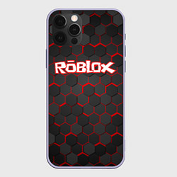 Чехол для iPhone 12 Pro ROBLOX, цвет: 3D-светло-сиреневый