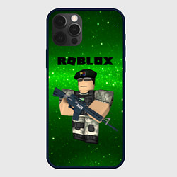 Чехол для iPhone 12 Pro Roblox, цвет: 3D-черный