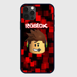 Чехол для iPhone 12 Pro ROBLOX, цвет: 3D-черный