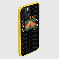 Чехол для iPhone 12 Pro GUSLI, цвет: 3D-желтый — фото 2