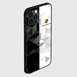 Чехол для iPhone 12 Pro PORSCHE, цвет: 3D-черный — фото 2