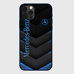 Чехол для iPhone 12 Pro Mercedes-Benz, цвет: 3D-черный
