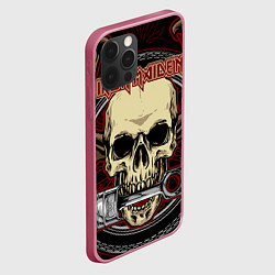 Чехол для iPhone 12 Pro Iron Maiden, цвет: 3D-малиновый — фото 2