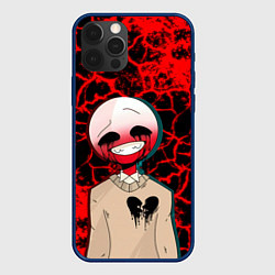 Чехол для iPhone 12 Pro CountryHumans, цвет: 3D-тёмно-синий