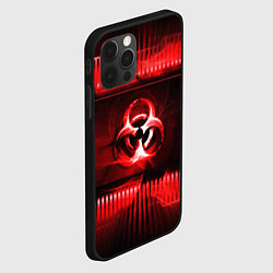 Чехол для iPhone 12 Pro BIOHAZARD, цвет: 3D-черный — фото 2