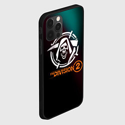 Чехол для iPhone 12 Pro The Division 2 Logo, цвет: 3D-черный — фото 2