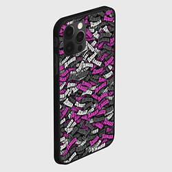 Чехол для iPhone 12 Pro Именной камуфляж Даша, цвет: 3D-черный — фото 2