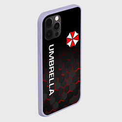 Чехол для iPhone 12 Pro UMBRELLA CORP, цвет: 3D-светло-сиреневый — фото 2