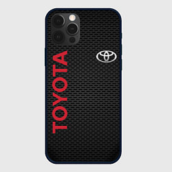 Чехол для iPhone 12 Pro TOYOTA, цвет: 3D-черный