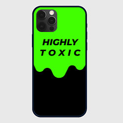Чехол для iPhone 12 Pro HIGHLY toxic 0 2, цвет: 3D-черный