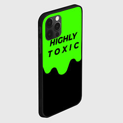 Чехол для iPhone 12 Pro HIGHLY toxic 0 2, цвет: 3D-черный — фото 2