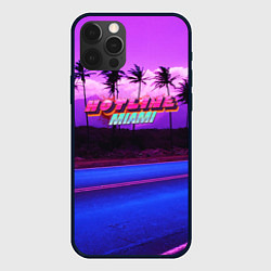 Чехол для iPhone 12 Pro HOTLINE MIAMI, цвет: 3D-черный