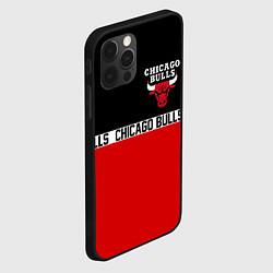 Чехол для iPhone 12 Pro CHICAGO BULLS, цвет: 3D-черный — фото 2