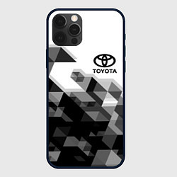 Чехол для iPhone 12 Pro TOYOTA, цвет: 3D-черный