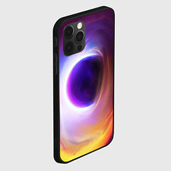 Чехол для iPhone 12 Pro ЧЁРНАЯ ДЫРА, цвет: 3D-черный — фото 2