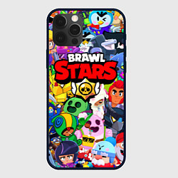 Чехол iPhone 12 Pro BRAWL STARS ВСЕ БРАВЛЕРЫ