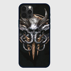 Чехол для iPhone 12 Pro Baldurs gate 3, цвет: 3D-черный