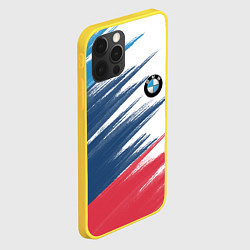 Чехол для iPhone 12 Pro BMW, цвет: 3D-желтый — фото 2