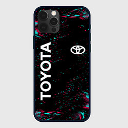 Чехол для iPhone 12 Pro TOYOTA, цвет: 3D-черный