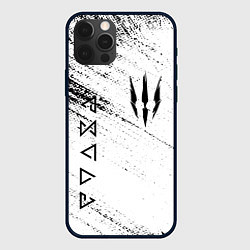 Чехол для iPhone 12 Pro THE WITCHER, цвет: 3D-черный