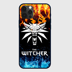 Чехол для iPhone 12 Pro The Witcher, цвет: 3D-черный