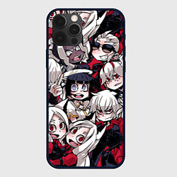 Чехол для iPhone 12 Pro Helltaker, цвет: 3D-черный