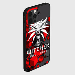 Чехол для iPhone 12 Pro The Witcher, цвет: 3D-черный — фото 2