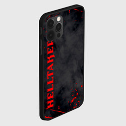 Чехол для iPhone 12 Pro Helltaker Logo Z, цвет: 3D-черный — фото 2