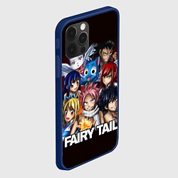 Чехол для iPhone 12 Pro FAIRY TAIL ХВОСТ ФЕИ, цвет: 3D-тёмно-синий — фото 2