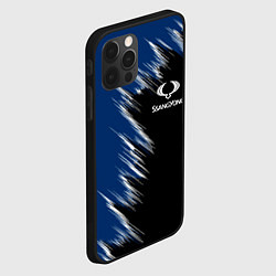 Чехол для iPhone 12 Pro SSANGYONG, цвет: 3D-черный — фото 2