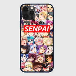 Чехол для iPhone 12 Pro SENPAI СЕНПАЙ, цвет: 3D-черный