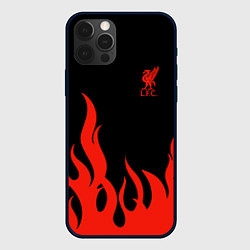 Чехол для iPhone 12 Pro Liverpool F C, цвет: 3D-черный