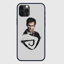 Чехол для iPhone 12 Pro Настоящий детектив, цвет: 3D-черный